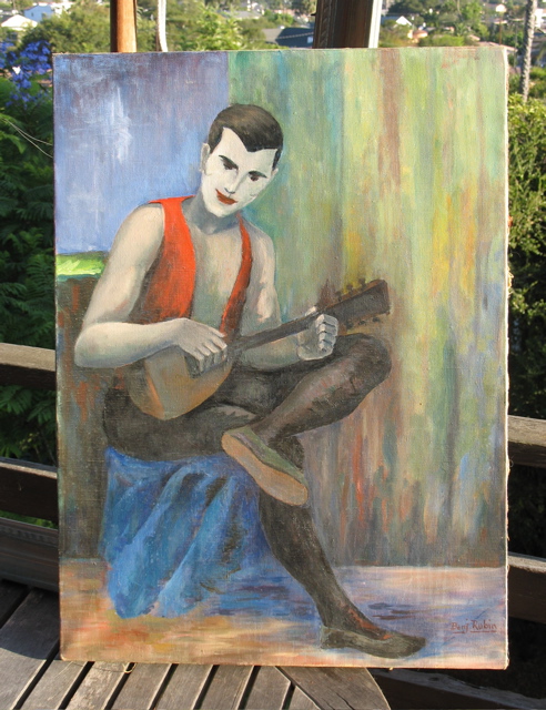 Framed Minstrel