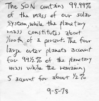Relative Planetary Mass